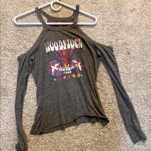 Heart and Soul cold shoulder top